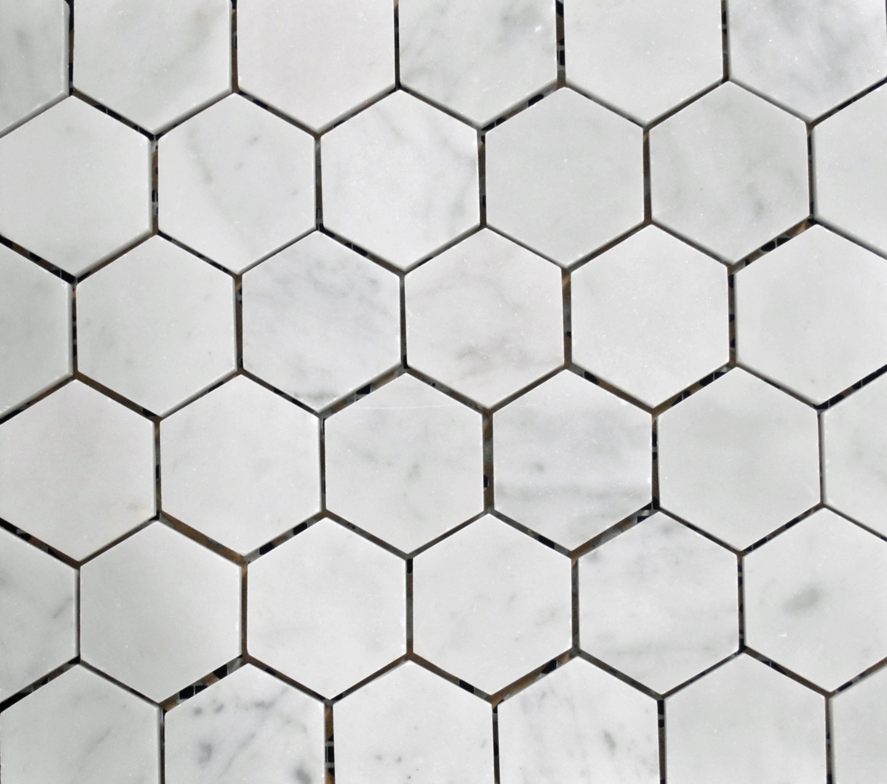 Carrara White 2? Hexagon